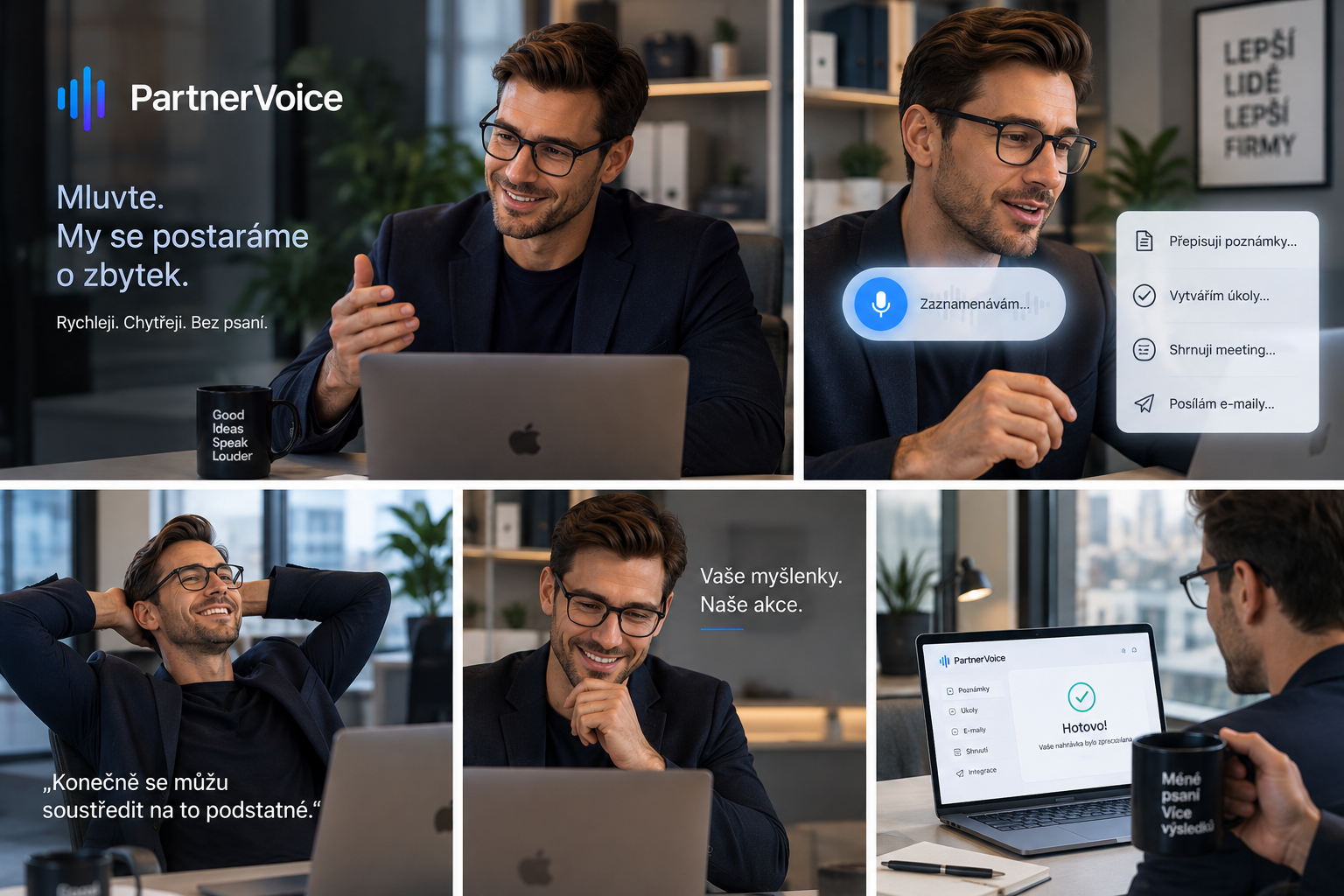Partner Voice — faster, smarter, no typing
